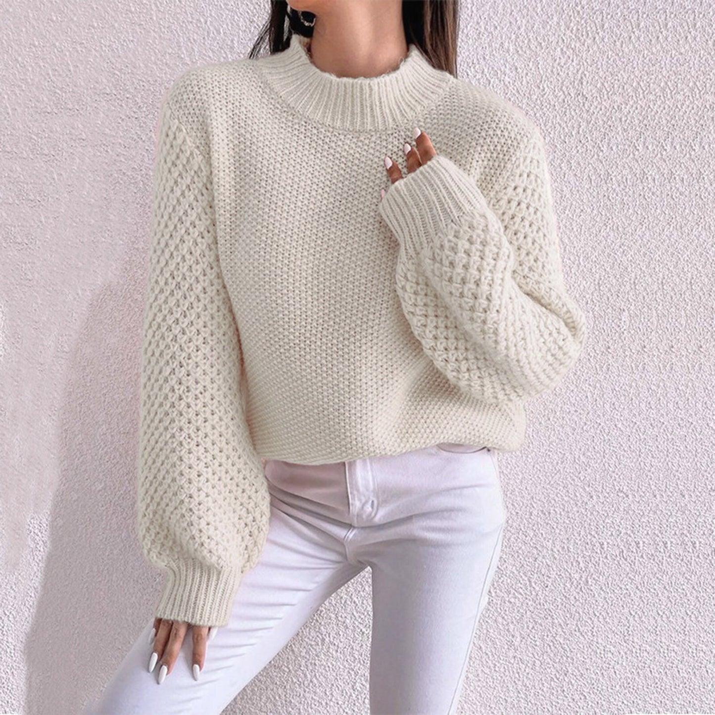 Knitted Sweater - deze week 50% korting