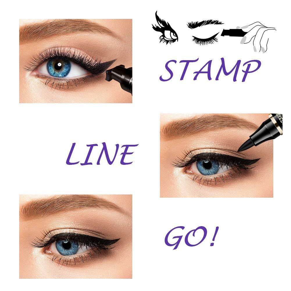 Cat eye stamp | Wing stamp+eyeliner